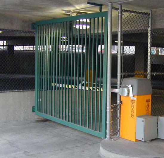 parking garage gate